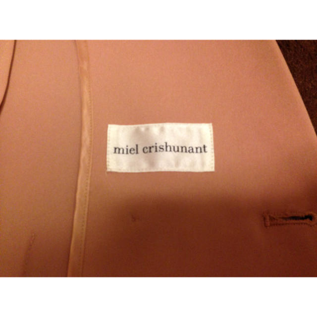 Miel Crishunant(ミエルクリシュナ)のmiel crishunantジャケット レディースのジャケット/アウター(テーラードジャケット)の商品写真