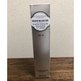 ロクシタン(L'OCCITANE)のロクシタン レーヌブランシュ ブライトUVシールド SPF50 30ml(日焼け止め/サンオイル)