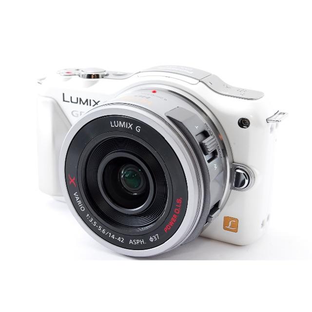 ❤️オシャレなホワイト！Wi-Fiでスマホ転送❤️ Lumix GF5X 最新人気