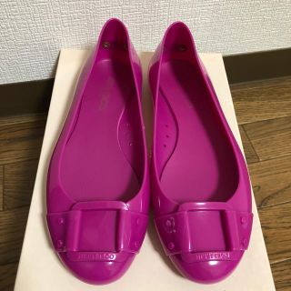 ジミーチュウ(JIMMY CHOO)のともりんりん様 専用 ジミーチュウ ラバーシューズ  ピンク(サンダル)