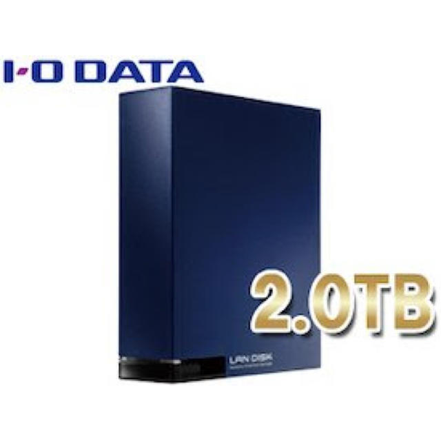 IODATA(アイオーデータ)のHDD LAN DISK スマホ/家電/カメラのPC/タブレット(PC周辺機器)の商品写真