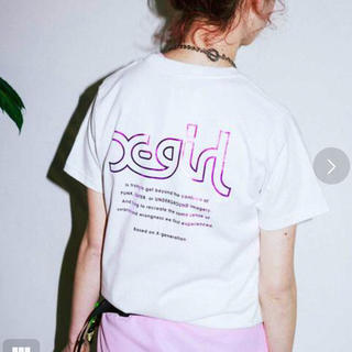 エックスガール(X-girl)のx-girl ロゴTシャツ web限定(Tシャツ(半袖/袖なし))
