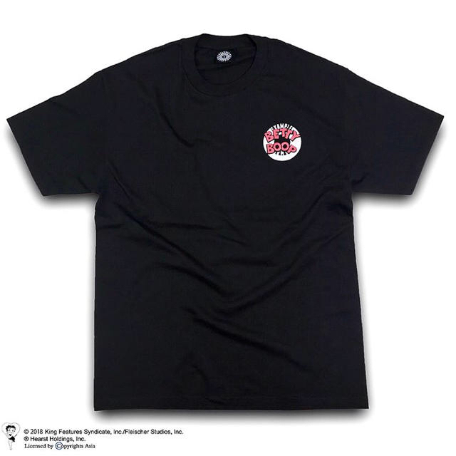 Supreme(シュプリーム)のEXAMPLE BETTY BOOP ROUND LOGO TEE xl メンズのトップス(Tシャツ/カットソー(半袖/袖なし))の商品写真