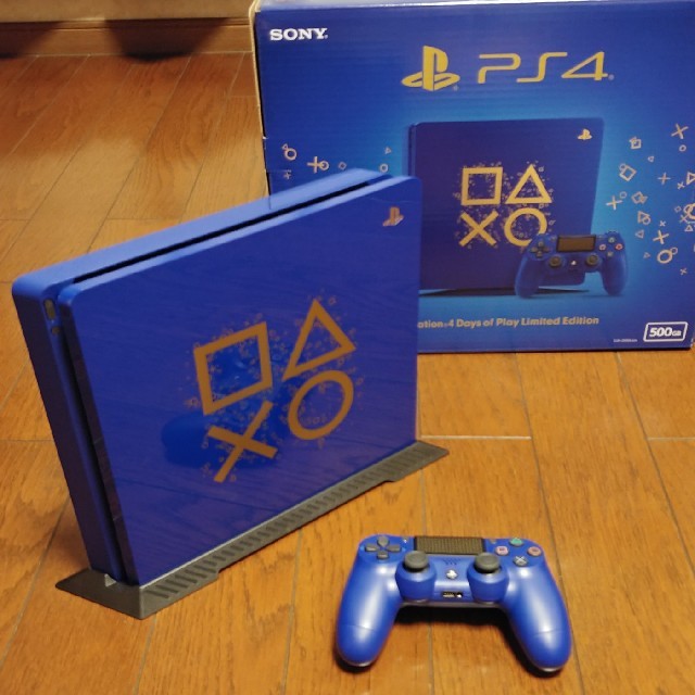 PlayStation4 - 【中古良品】限定版PS4本体（Days of Play版） 保証書 ...