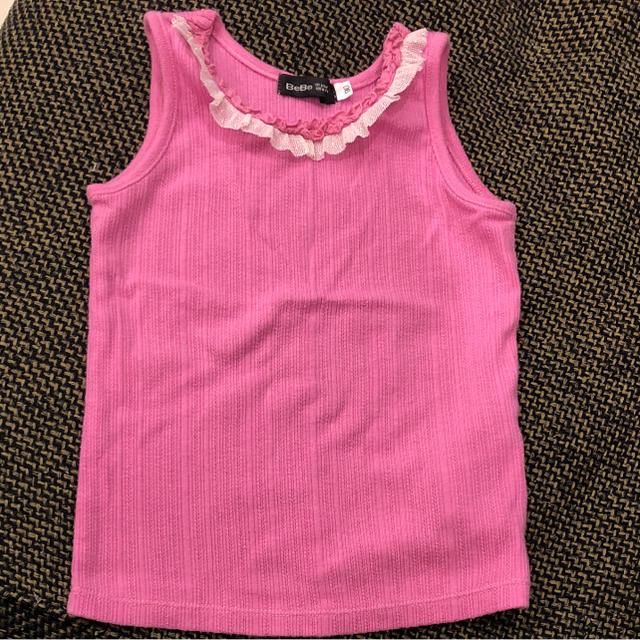 BeBe(ベベ)のBebeタンクトップ キッズ/ベビー/マタニティのキッズ服女の子用(90cm~)(Tシャツ/カットソー)の商品写真