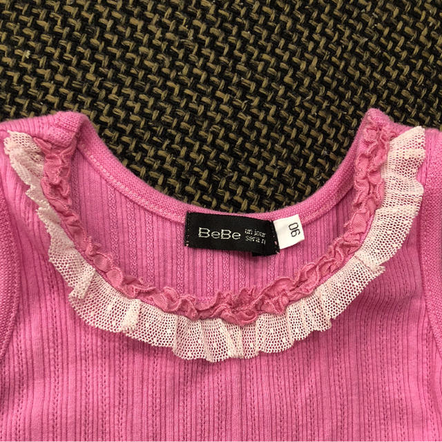 BeBe(ベベ)のBebeタンクトップ キッズ/ベビー/マタニティのキッズ服女の子用(90cm~)(Tシャツ/カットソー)の商品写真