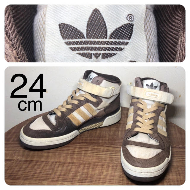 adidas - adidas フォーラム MID 24cmの通販 by サク's shop