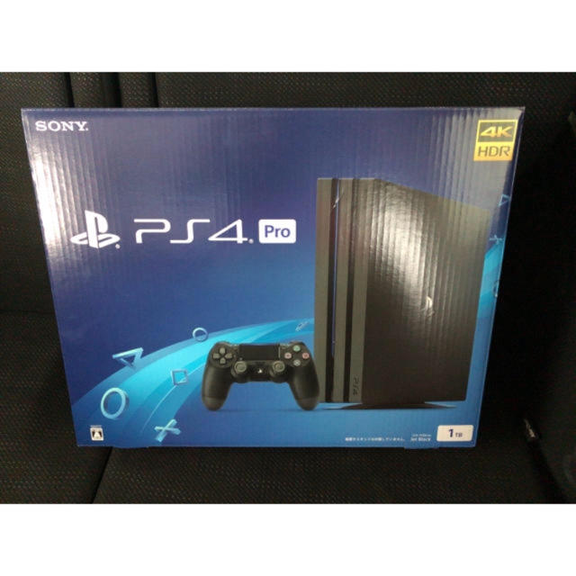 保証付 【新品 送料込】PlayStation4 Pro 黒  ブラック