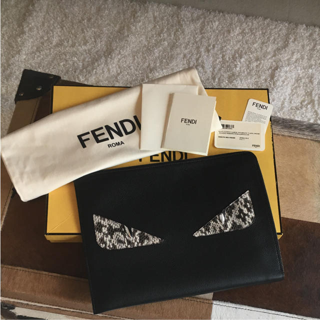 お値下げ フェンディ FENDI クラッチバッグ  新品未使用品クラッチバッグ