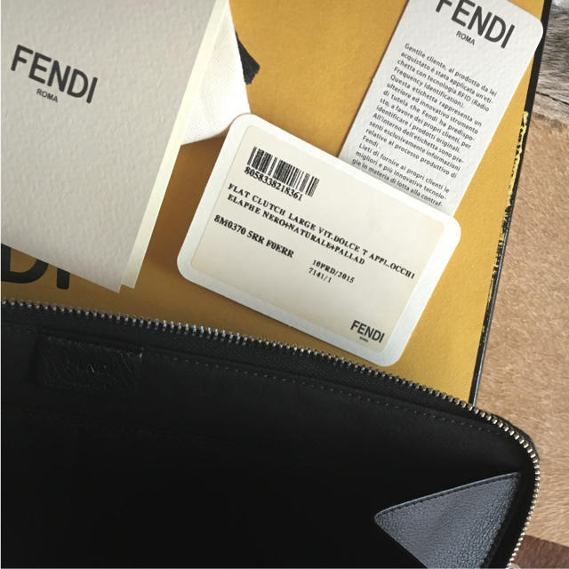 FENDI - お値下げ フェンディ FENDI クラッチバッグ 新品未使用品の