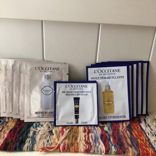 ロクシタン(L'OCCITANE)のL'OCCITANE クレンジングオイルと化粧水、BBクリームサンプルセット(サンプル/トライアルキット)