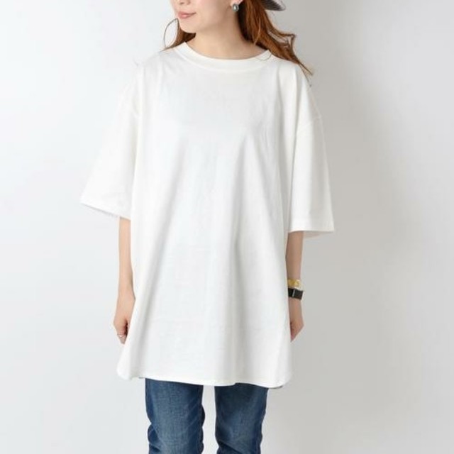 Khaju(カージュ)のkhaju 大人気 スリットtee レディースのトップス(Tシャツ(半袖/袖なし))の商品写真