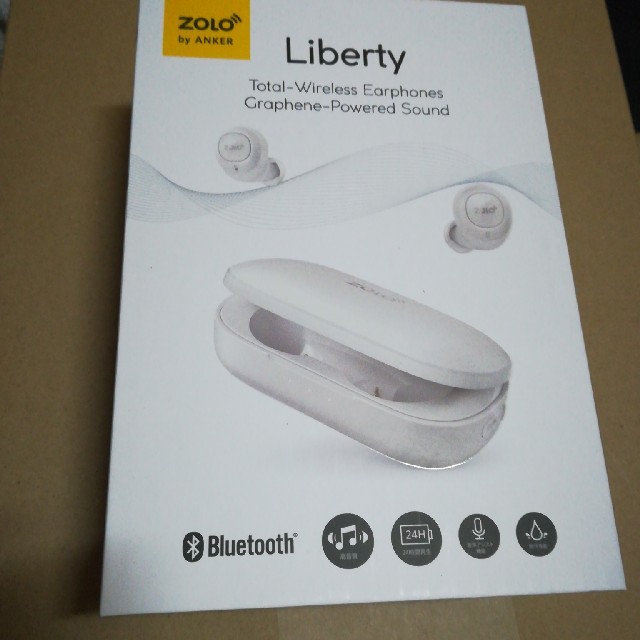 送料無料 Anker zolo Liberty BTイヤホン ホワイト