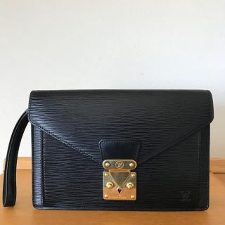 ルイヴィトン(LOUIS VUITTON)の年末年始特別値下げ ルイヴィトン セカンドバック 黒エピ (セカンドバッグ/クラッチバッグ)