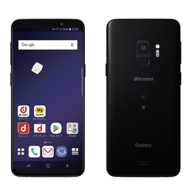 【SIMフリー/新品未使用】docomo Galaxy S9 SC-02K/Kスマートフォン/携帯電話