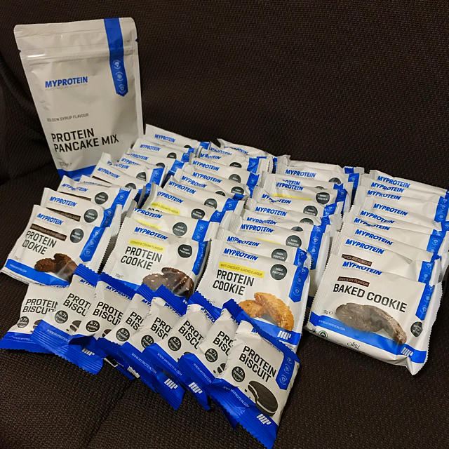 MYPROTEIN(マイプロテイン)の計49個マイプロテインのプロテインスナック 食品/飲料/酒の健康食品(プロテイン)の商品写真