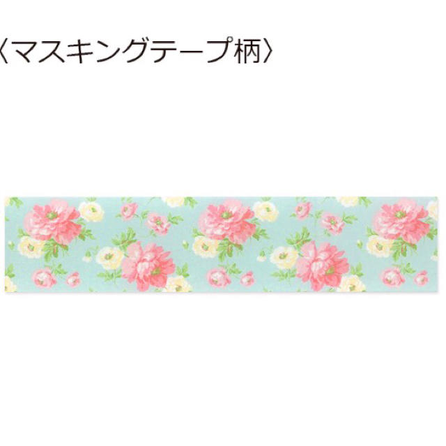 LAURA ASHLEY(ローラアシュレイ)の【🌸新品、未使用🌸】ローラアシュレイ.マスキングテープ2種類🌷 インテリア/住まい/日用品の文房具(テープ/マスキングテープ)の商品写真