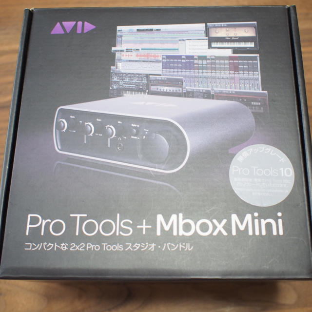 AVID Pro Tools Mbox Mini (ProTools9同梱版) オーディオ AVID Pro Tools Mbox Mini (ProTools9同梱版) オーディオ