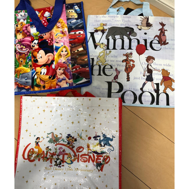 Disney(ディズニー)のディズニーストア 新品未使用 ショップバッグセット レディースのバッグ(ショップ袋)の商品写真