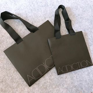 アディクション(ADDICTION)のADDICTION ショッパー(小)(中)(ショップ袋)