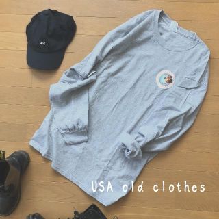 USA輸入品ʚ✡ɞ.。古着/XLロングスリーブシャツ(Tシャツ(長袖/七分))