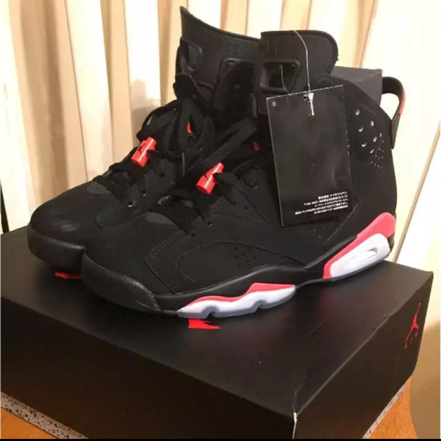 NIKE(ナイキ)のNike Air Jordan 6 black infrared ジョーダン6 メンズの靴/シューズ(スニーカー)の商品写真