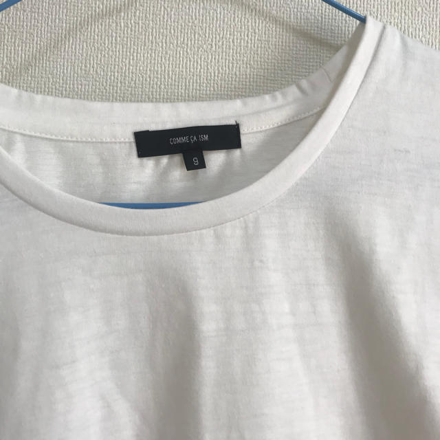 COMME CA ISM(コムサイズム)のコムサ 白T レディースのトップス(Tシャツ(半袖/袖なし))の商品写真