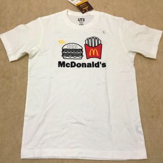 ユニクロ(UNIQLO)のUNIQLO/マクドナルドコラボTシャツ/Sサイズ(Tシャツ(半袖/袖なし))
