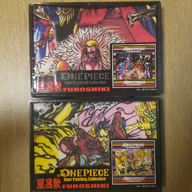 新品未使用 ワンピース 扉絵風呂敷 2種 七武海 歌舞伎の通販 by 新品未使用 ワンピース 扉絵風呂敷 2種 七武海 歌舞伎の通販 by