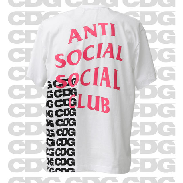 COMME des GARCONS(コムデギャルソン)のCDGコムデギャルソン Anti Social Social Club Tシャツ メンズのトップス(Tシャツ/カットソー(半袖/袖なし))の商品写真