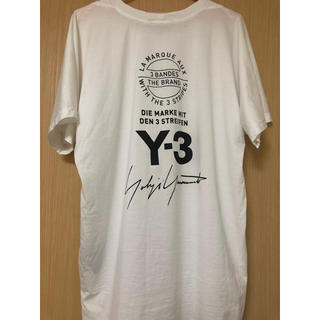 ワイスリー(Y-3)のY-3 Tシャツ ホワイト(Tシャツ/カットソー(半袖/袖なし))