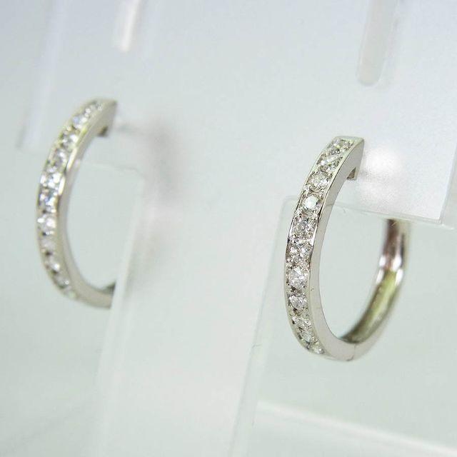 Pt950 ダイヤモンド ピアス 0.15ct,0.15ct [f228-1]