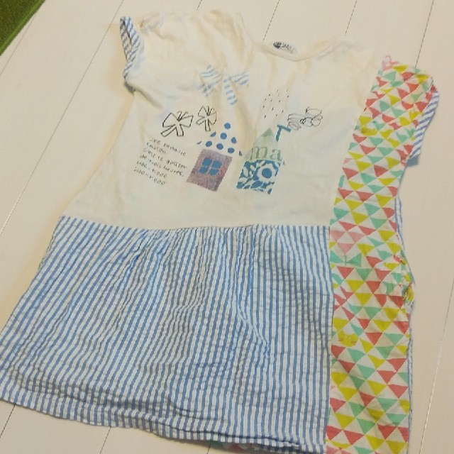 Petit jam(プチジャム)の★美品★プチジャムチュニック★120★ キッズ/ベビー/マタニティのキッズ服女の子用(90cm~)(ワンピース)の商品写真