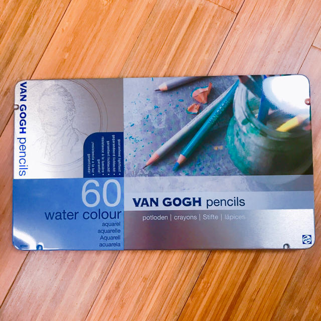 ヴァンゴッホ 水彩色鉛筆 60色 サクラクレパス