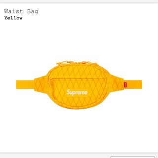 シュプリーム(Supreme)のsupreme 18aw waist bag yellow(ウエストポーチ)