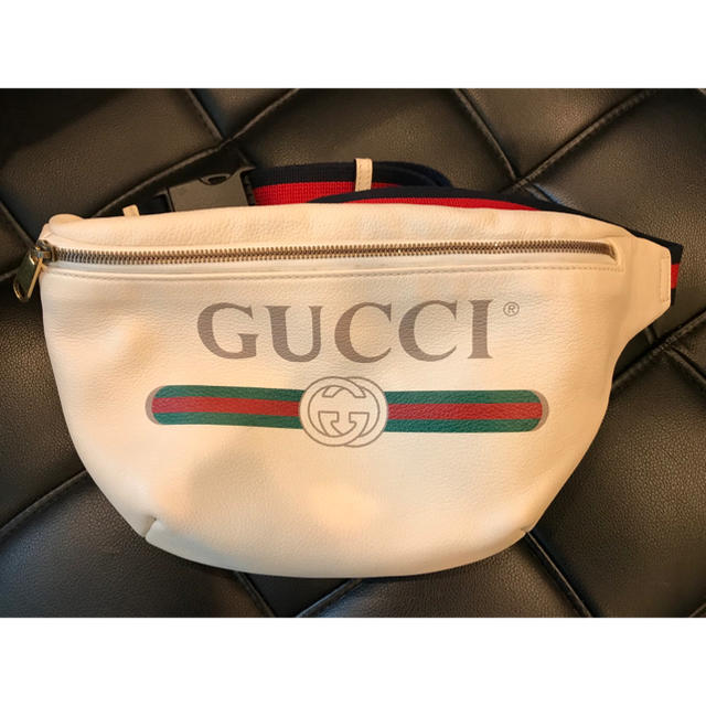 Gucci Gucci グッチ ショルダーバッグ ホワイト メンズの通販 By Zayn グッチならラクマ