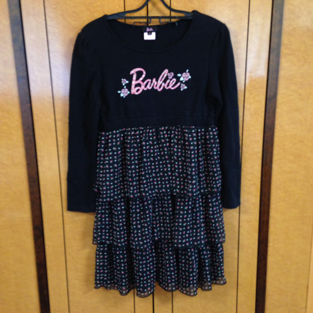 Barbie(バービー)のBarbie kids　ワンピース（JR名古屋高島屋購入））サイズ：2 キッズ/ベビー/マタニティのキッズ服女の子用(90cm~)(ワンピース)の商品写真