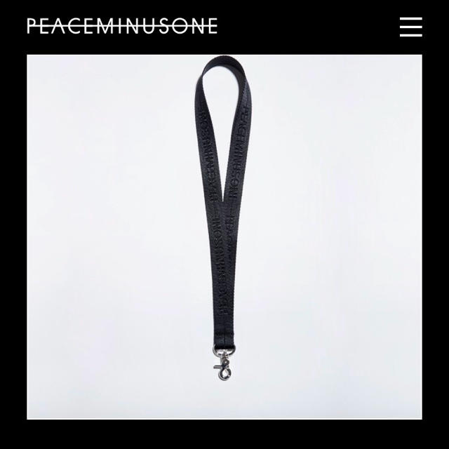 PEACEMINUSONE(ピースマイナスワン)のpeaceminusoneランヤード メンズのアクセサリー(その他)の商品写真