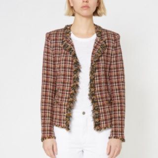 ISABEL MARANT ツイードジャケット S-