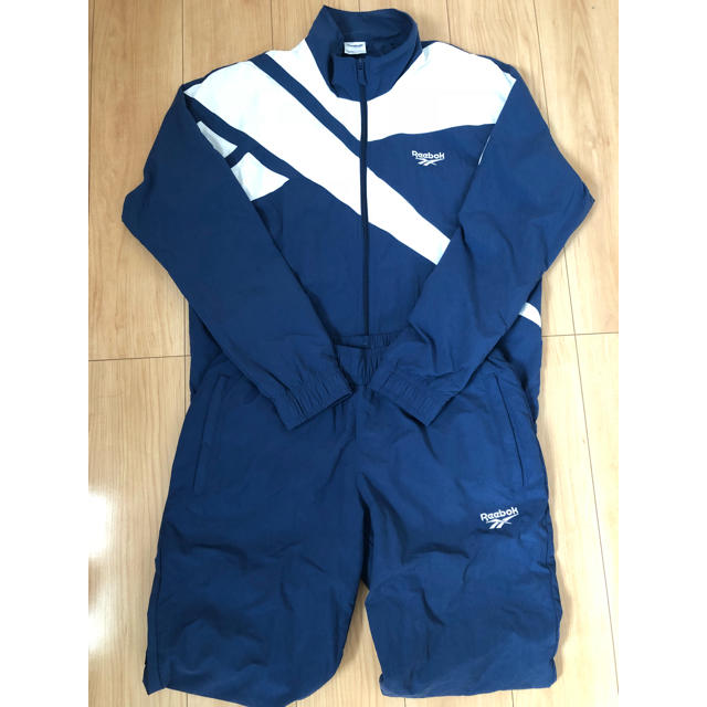 Reebok Track Jacket Pants セットアップ XO ネイビーナイロンジャケット