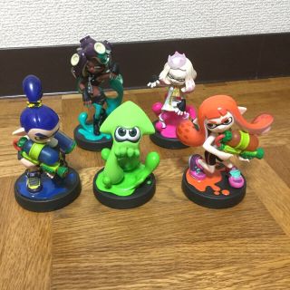 ニンテンドウ(任天堂)のスプラトゥーン  スプラトゥーン2  アミーボ 5体セット(その他)