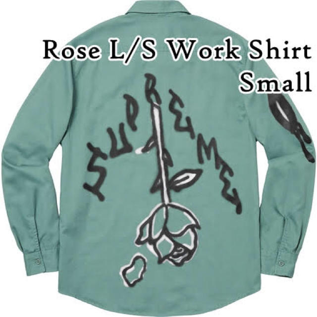 【S】Supreme Rose L/S Work Shirt