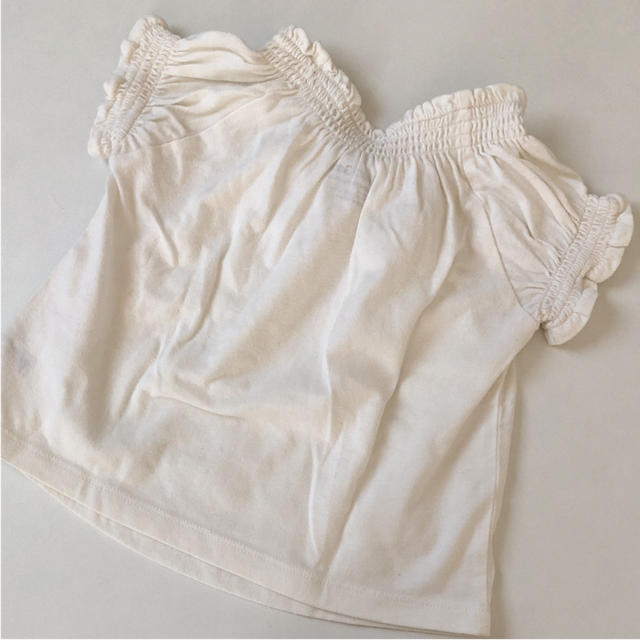 babyGAP(ベビーギャップ)のmakaさま専用 トップス baby GAP 白 80サイズ キッズ/ベビー/マタニティのベビー服(~85cm)(シャツ/カットソー)の商品写真