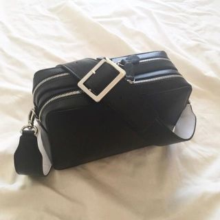 YONFA  square shoulder bag 黒(ボディバッグ/ウエストポーチ)