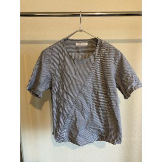 ETHOSENS / プルオーバーストライプシャツ(Tシャツ/カットソー(半袖/袖なし))