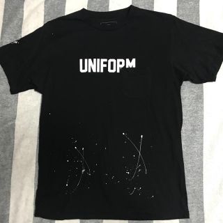 エフシーアールビー(F.C.R.B.)の【新品同様】uniform experiment ブラックロゴT(Tシャツ/カットソー(半袖/袖なし))