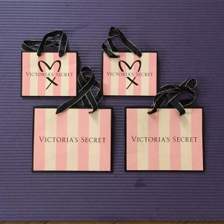 ヴィクトリアズシークレット(Victoria's Secret)のビクトリアシークレット ショップ袋 ２種4枚 送料込(ショップ袋)