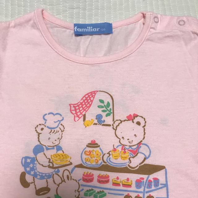 familiar(ファミリア)のファミリア 120 Tシャツ キッズ/ベビー/マタニティのキッズ服女の子用(90cm~)(Tシャツ/カットソー)の商品写真