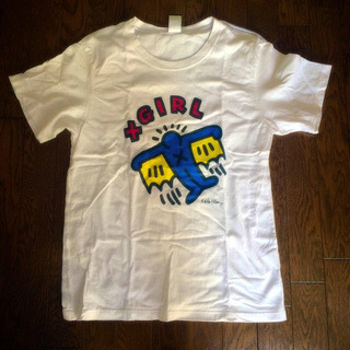 エックスガール(X-girl)のX-GIRL×Keith HaringT(Tシャツ(半袖/袖なし))
