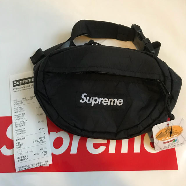 値下げ❗️supreme Waist Bag 黒